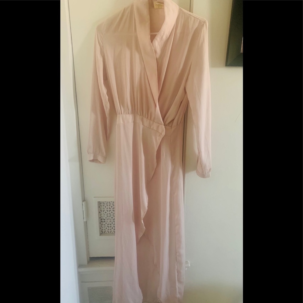 Beautiful feminine pink flowing DRA Los Angeles
